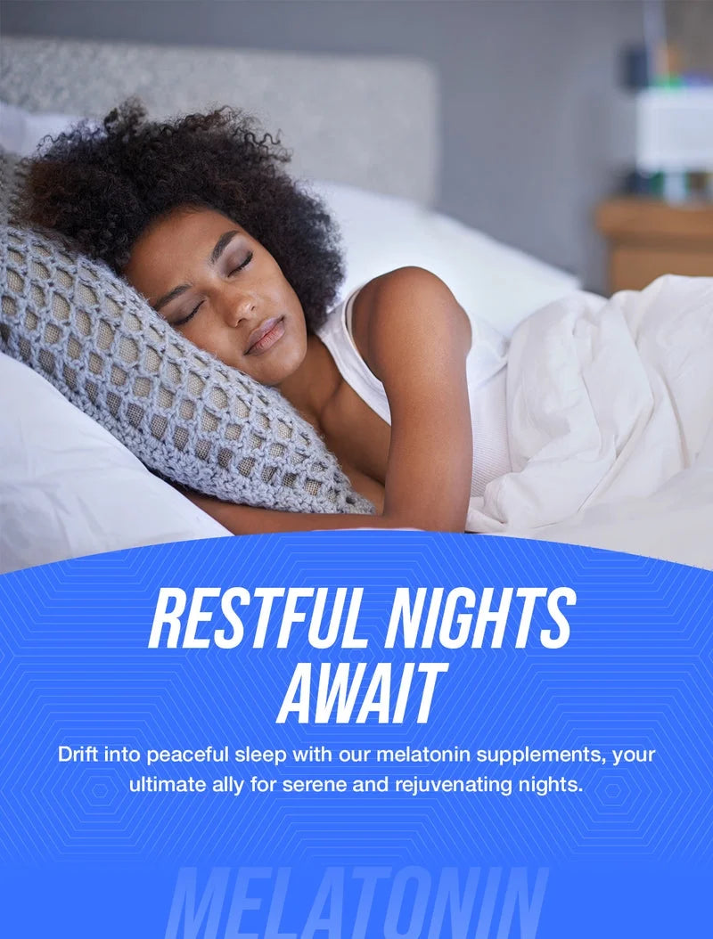 Bulksupplements - Melatonin Supplement, for Sleep Support, 10Mg - 365 Softgels