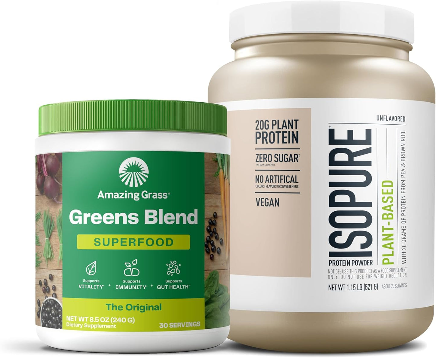 Amazing Grass - Greens Superfood Powder: Greens Powder with Digestive Enzymes & Probiotics, Organic Spirulina, Chlorella, and Beet Root Powder, Chocolate,