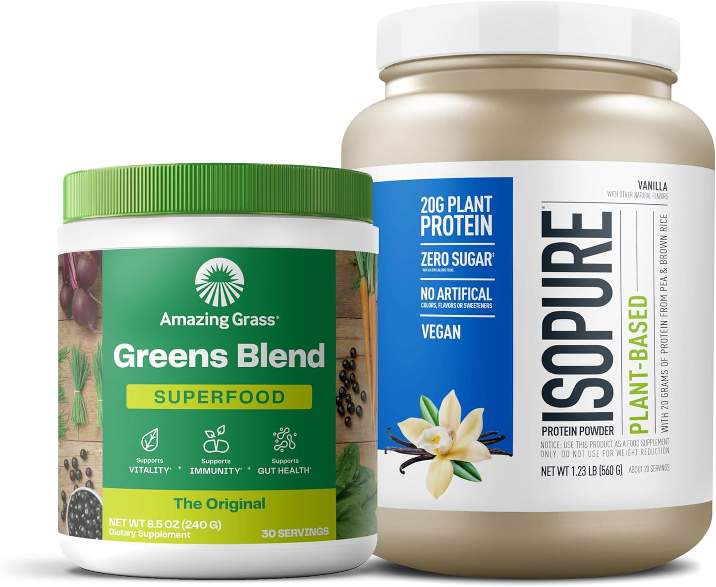 Amazing Grass - Greens Superfood Powder: Greens Powder with Digestive Enzymes & Probiotics, Organic Spirulina, Chlorella, and Beet Root Powder, Chocolate,