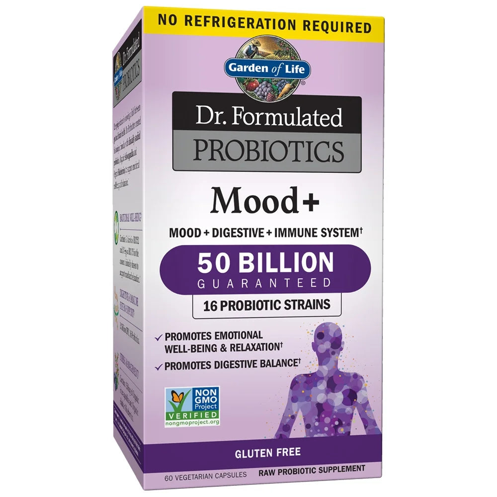 Dr. Formulated Probiotics Mood+, 60 Capsules