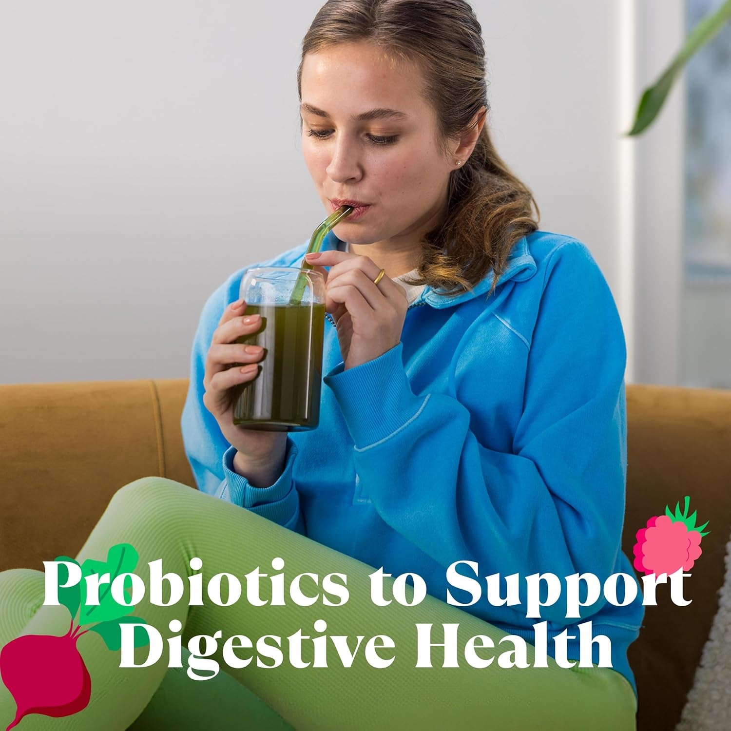 Amazing Grass - Greens Superfood Powder: Greens Powder with Digestive Enzymes & Probiotics, Organic Spirulina, Chlorella, and Beet Root Powder, Chocolate,