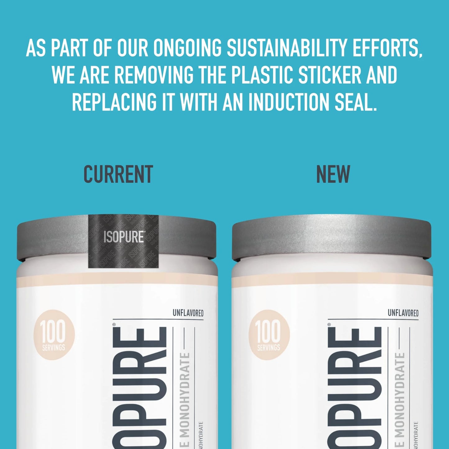 ISOPURE - Creatine Monohydrate, Unflavored, 1.1 Lb