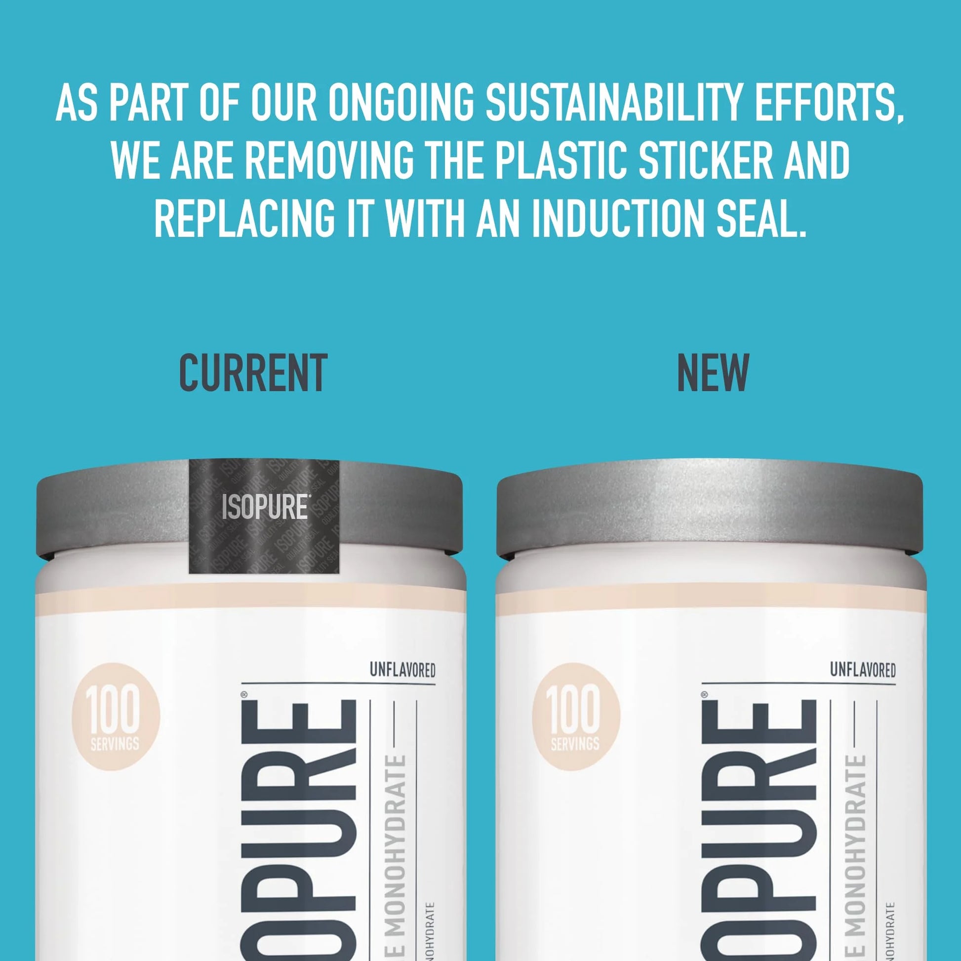 ISOPURE - Creatine Monohydrate, Unflavored, 1.1 Lb