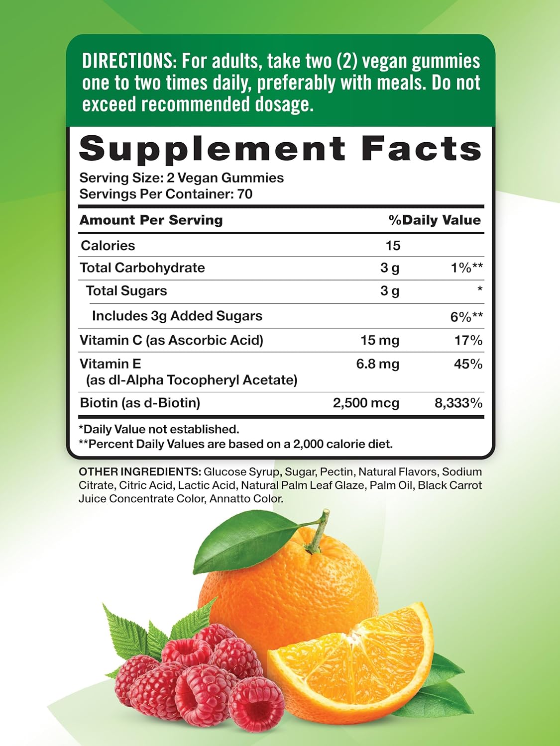 Nature's Truth - Hair Skin & Nails Biotin Non-Gmo - 165 Softgels