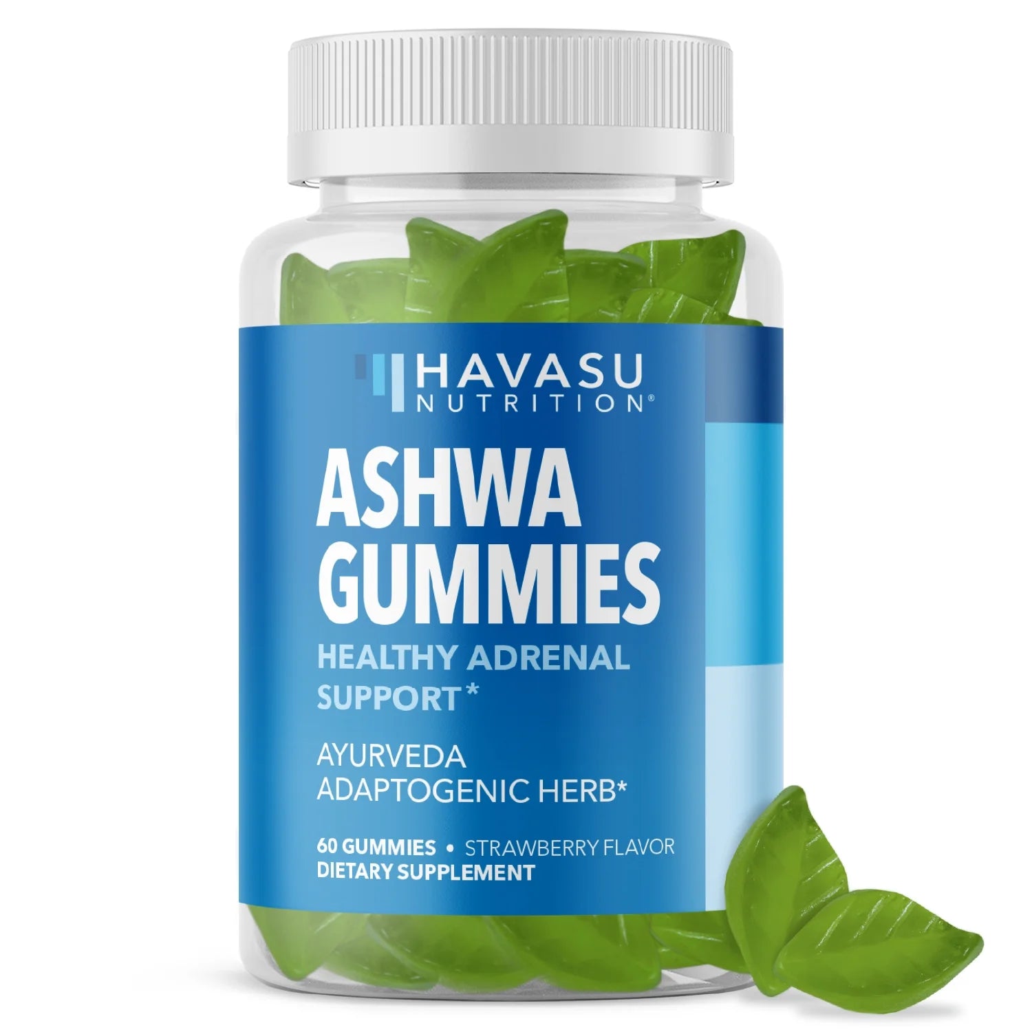 Havasu - Ashwagandha Gummies, Stress Relief for Adults - Vegan Gummies, 60 Gummies