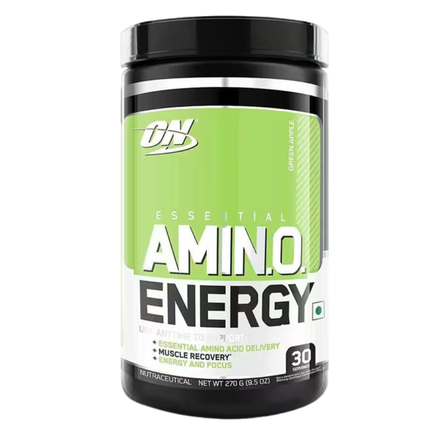 Optimum Nutrition Amino Energy Pre Workout Powder - Green Apple