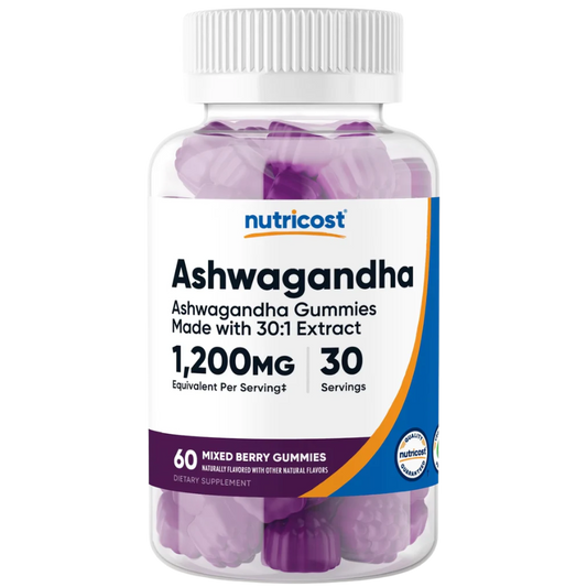 Nutricost - Ashwagandha Gummies, 60 Gummies