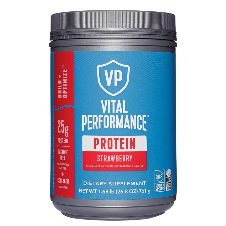 Vital Proteins - Collagen Peptides Powder - Strawberry Protein Powder Blend, 1.68Lb