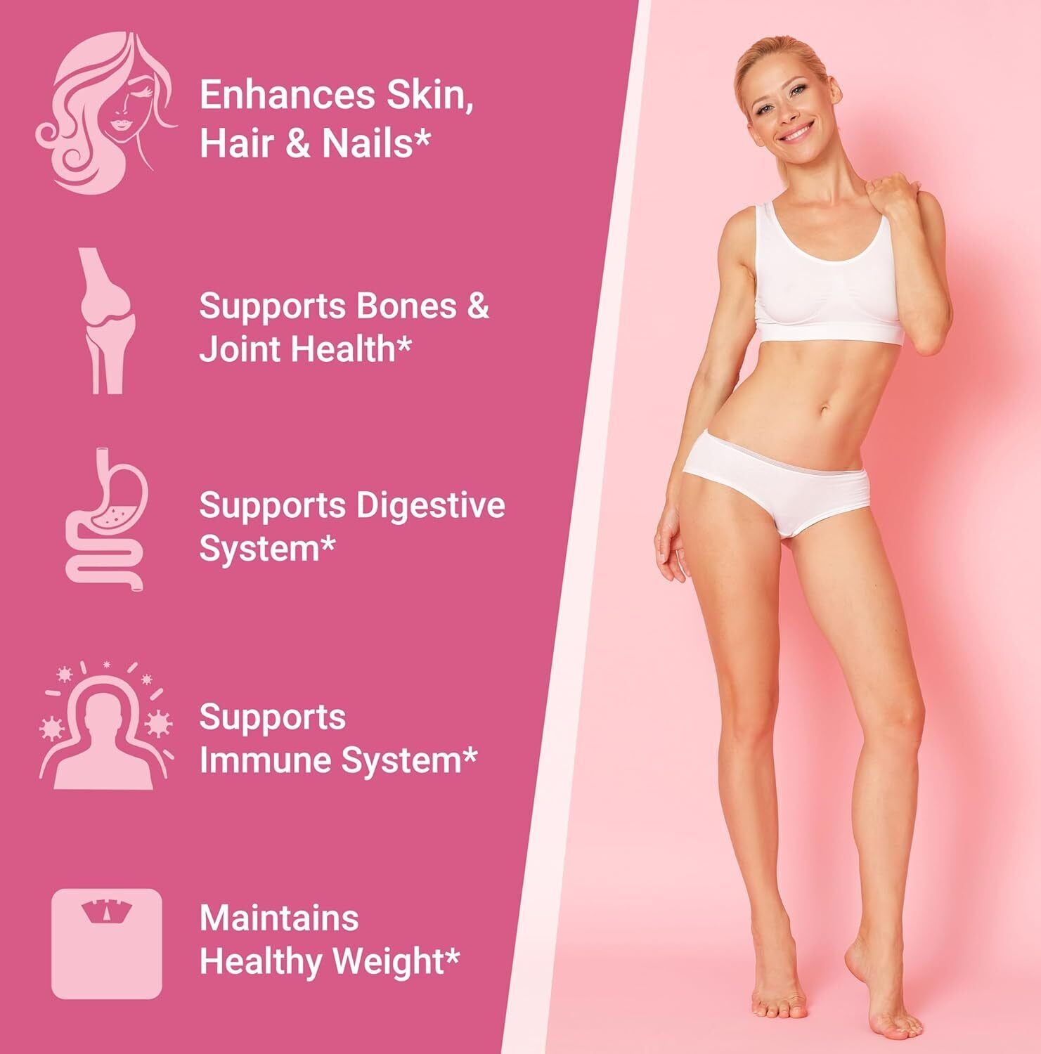 Health Revolution - Grass Fed Collagen Peptides Powder for Skin, Hair, Nails, 300Gr