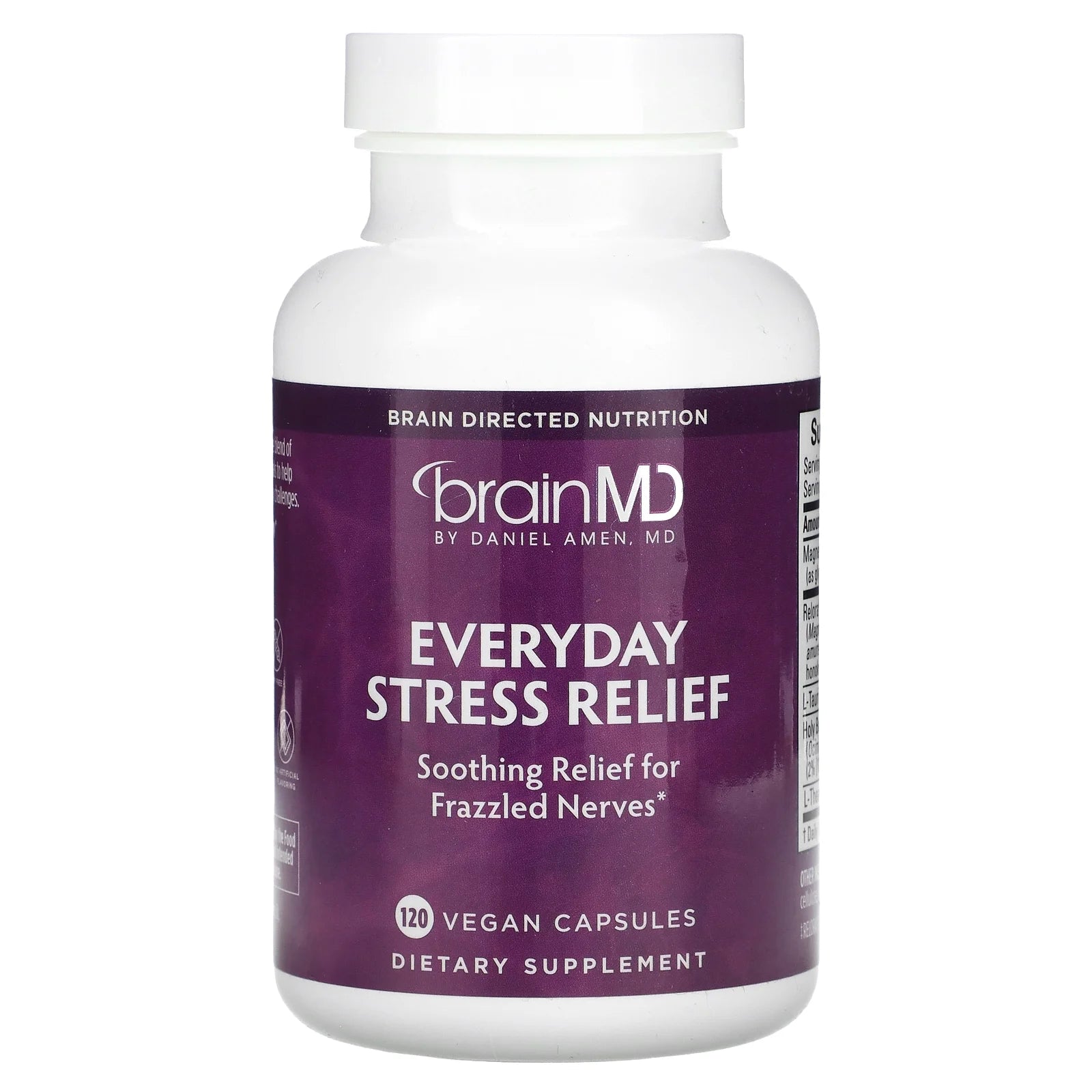 BraindMD - Everyday Stress Relief, 120 Vegan Capsules