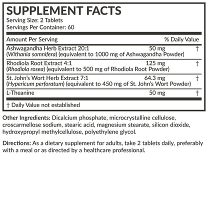Futurebiotics - Chill Pill + Ashwagandha - Serving Stress & Mood Support - Non-Gmo, 120 Vegetarian Tablets