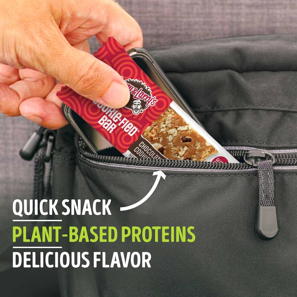 Lenny & Larry's - Cookie-Fied Bar, Plant-Based Protein, Chocolate Chip Cookie Dough, 9 Ct