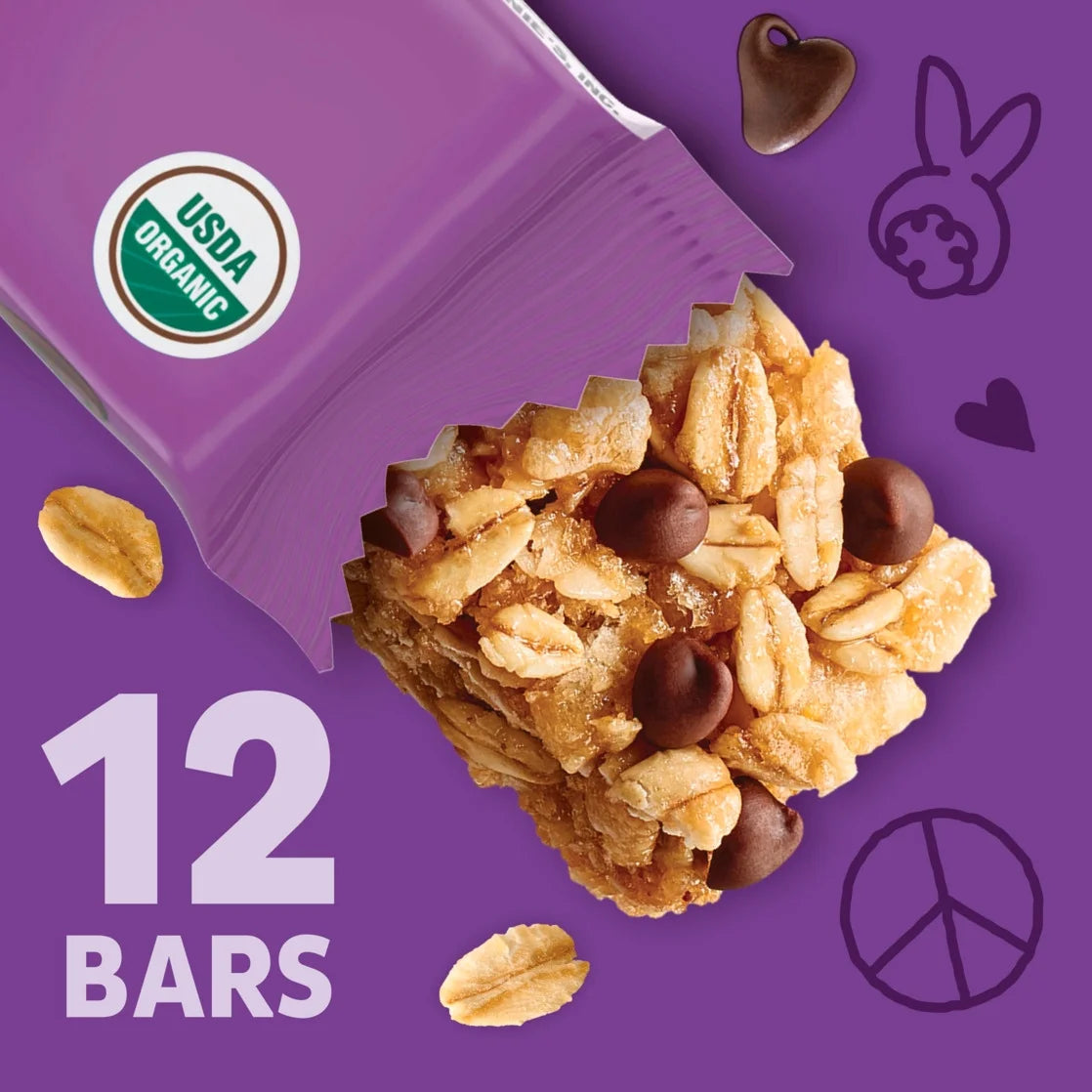 Annie's - (2 Pack)  Organic Chewy Granola Bars, Chocolate Chip, 12 Ct