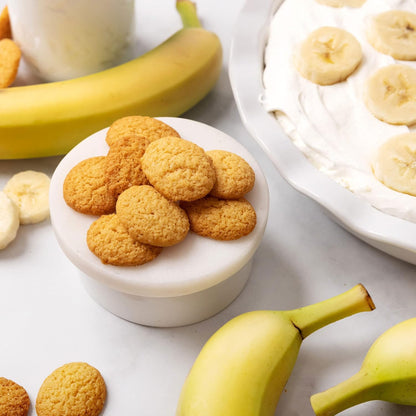 Highkey Sugar Free Banana Cream Wafer Cookies, 6.75Oz, Keto Snack, Low Carb, Gluten Free, Almond Flour Dough, Diabetic Friendly