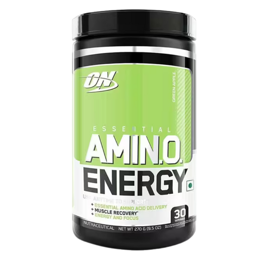 Optimum Nutrition Amino Energy Pre Workout Powder - Green Apple