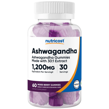 Nutricost - Ashwagandha Gummies, 60 Gummies