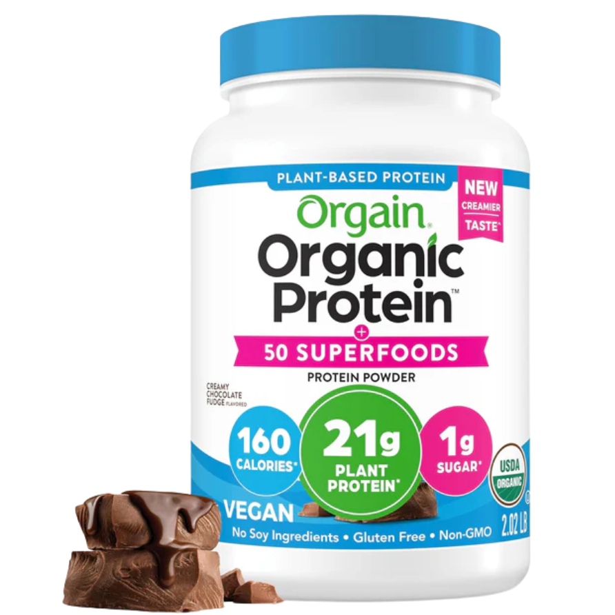 Orgain Organic Vegan Protein Powder + 50 Superfoods, 2.02Lb