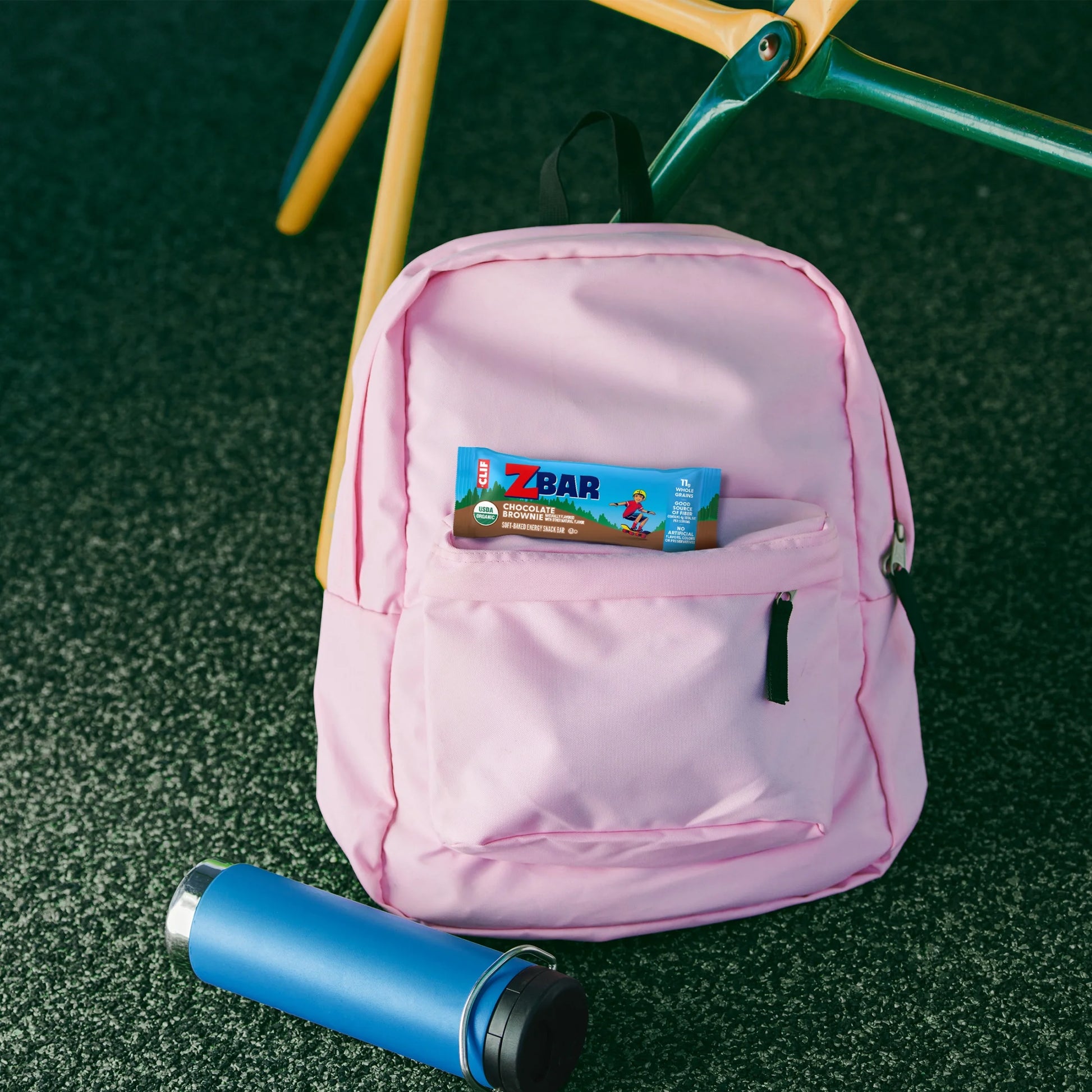 Clif - Chocolate Brownie Flavor Soft Baked Snack Bars, Organic Granola Bars, 6Ct