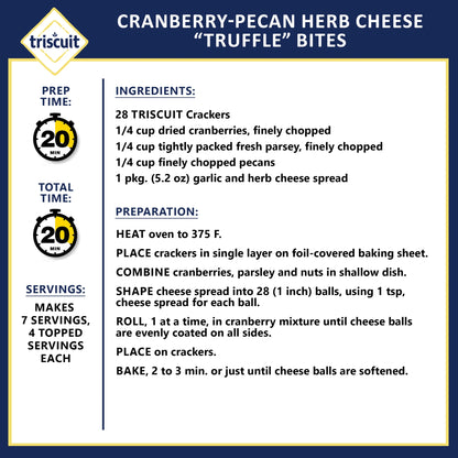 Triscuit - Organic Original Whole Grain Wheat Crackers, Organic Crackers, Vegan Snacks, 7 Oz