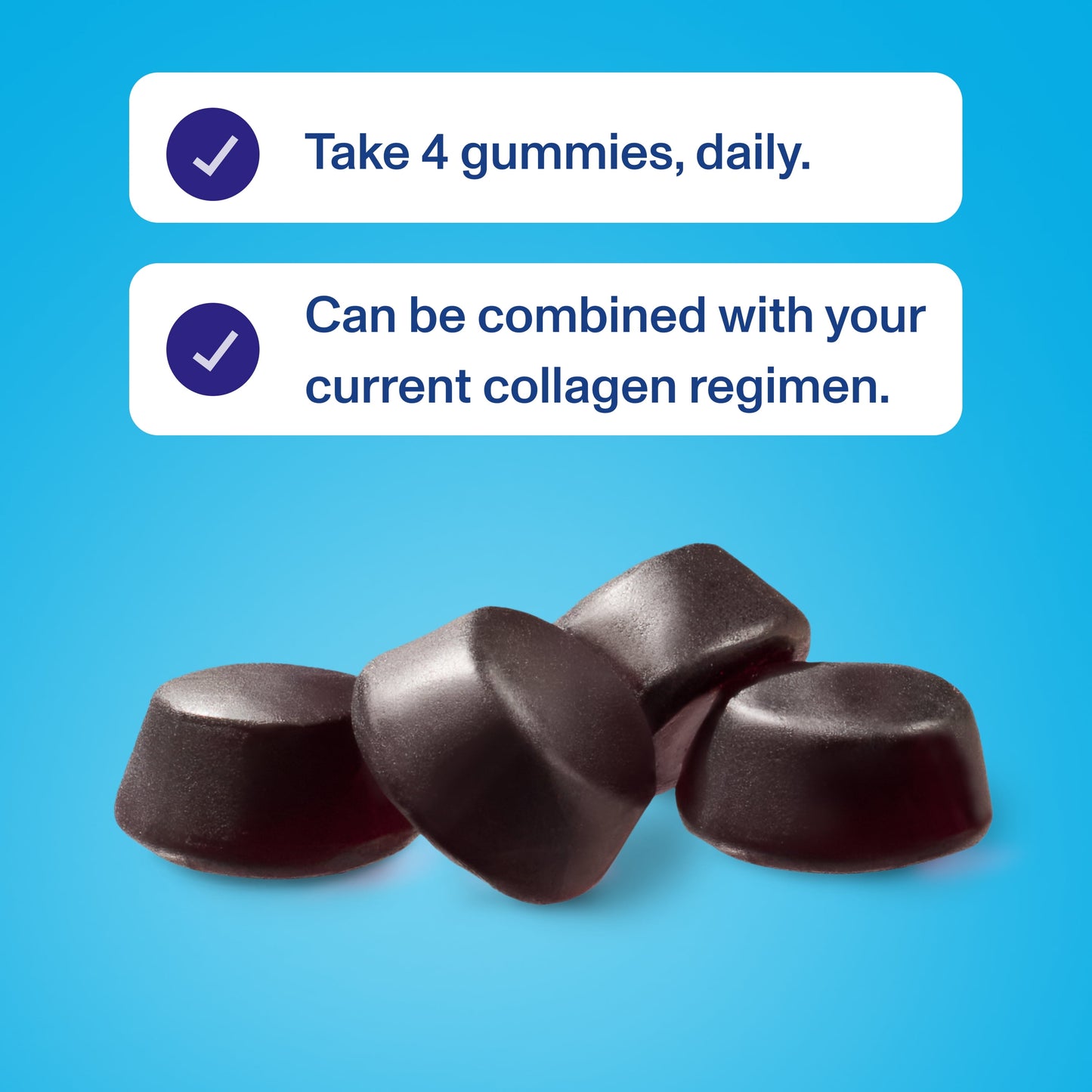 Vital Protein - Collagen Peptides Gummies for Hair, Skin, and Nails - 120 Gummies