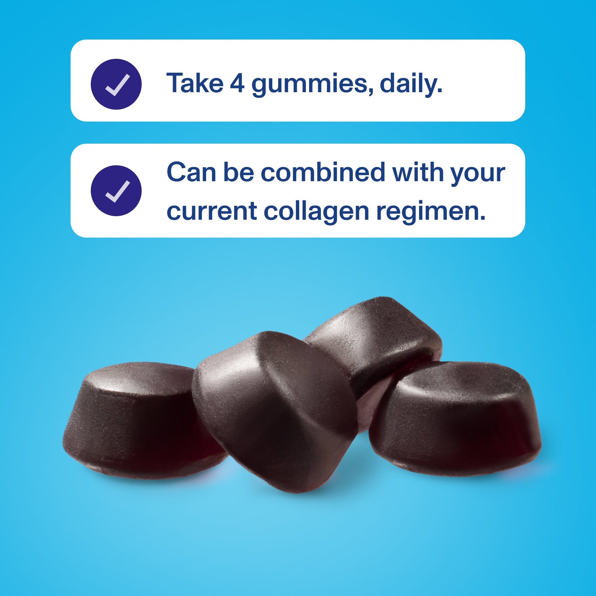 Vital Protein - Collagen Peptides Gummies for Hair, Skin, and Nails - 120 Gummies