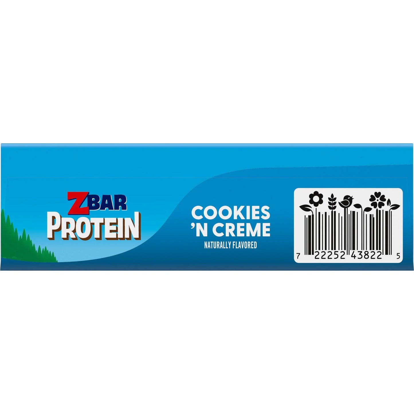 Clif - Protein Cookies 'N Creme Flavor Crispy Snack Bars, Gluten Free Protein Bars, 5Ct