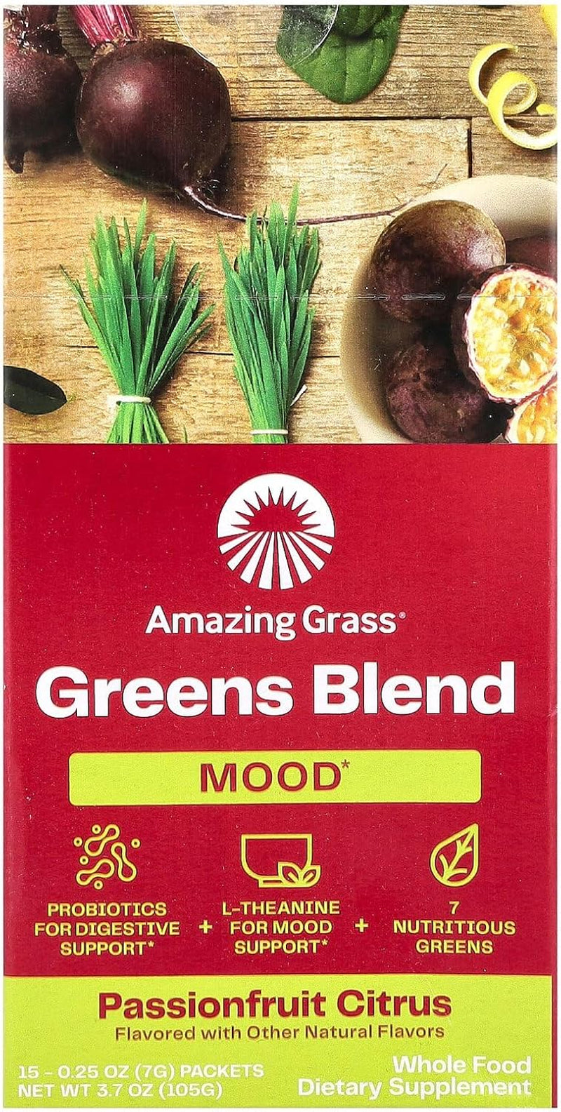 Amazing Grass - Greens Superfood Powder: Greens Powder with Digestive Enzymes & Probiotics, Organic Spirulina, Chlorella, and Beet Root Powder, Chocolate,