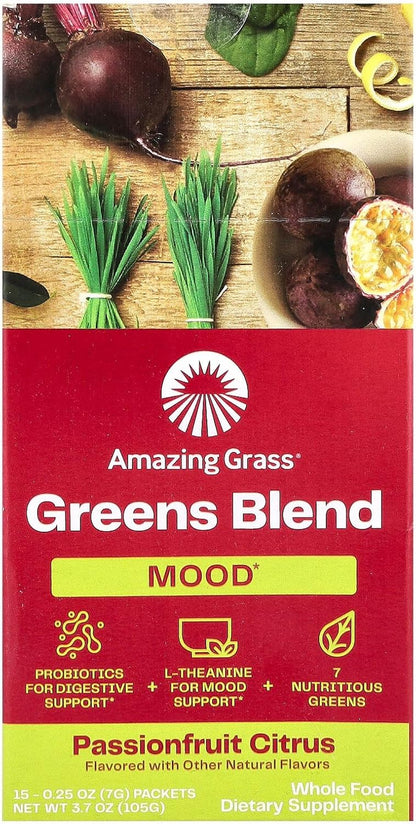 Amazing Grass - Greens Superfood Powder: Greens Powder with Digestive Enzymes & Probiotics, Organic Spirulina, Chlorella, and Beet Root Powder, Chocolate,